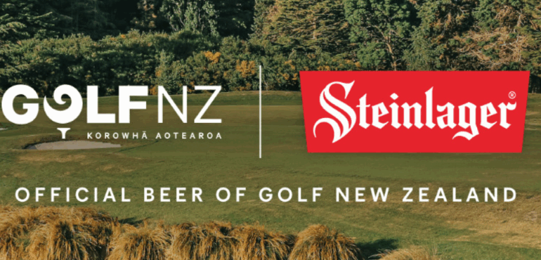 Steinlager Becomes Official Beer of Golf New Zealand