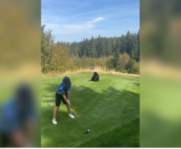 Bear on the scorecard? At this B.C. golf course, that’s a common sight