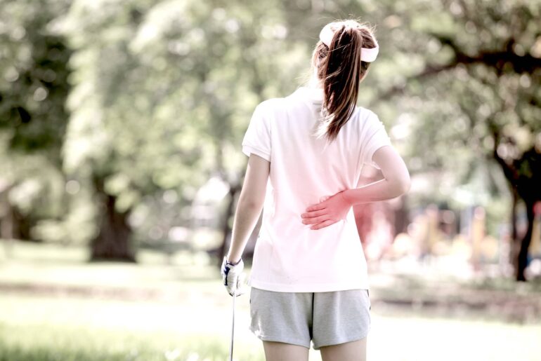 Golf Back Pain: A Doctors Golf Wellness Fix Sport injury play golf, Muscle injury