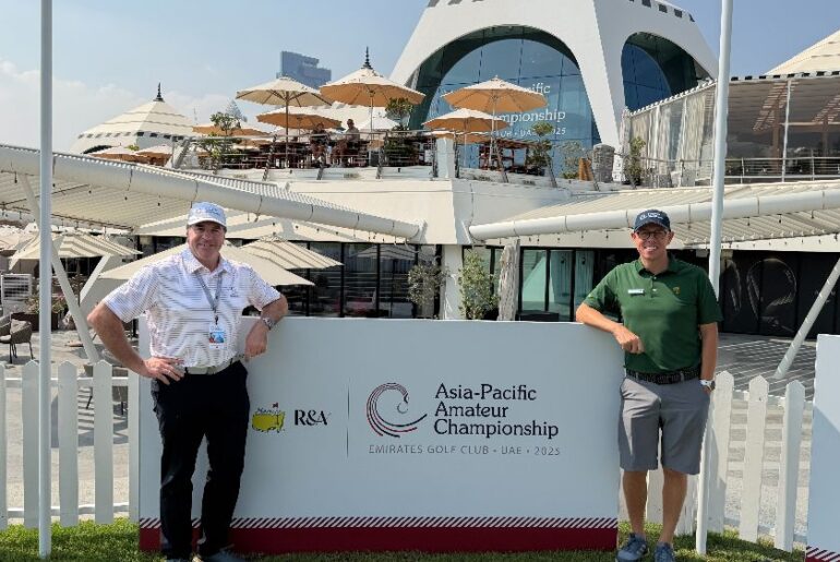 THE R&A AGRONOMY SUPPORTs EMIRATES GOLF CLUB- Golf Retailing THE R&A AGRONOMY SUPPORTs EMIRATES GOLF CLUB- Golf Retailing