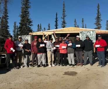 Behchokǫ̀ brothers win big in Wekweètì’s annual golf tournament