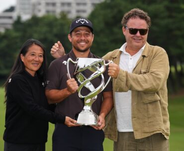 Schauffele gets a significant win in Japan, where family connections run deep