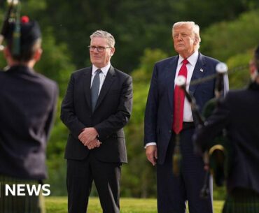 UK and Scottish governments dispute £25m cost of Trump and Vance visits