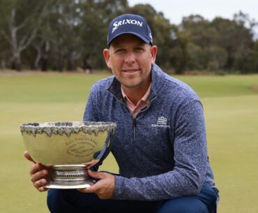 WA Open: Leishman slips to four shots back after third round struggles