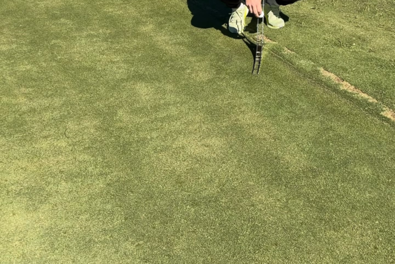 How much does fringe affect your ball when putting through it?