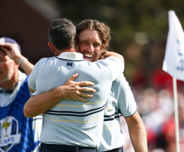 2025 Ryder Cup Friday four-ball pairings, tee times at Bethpage Black Download app from appStore