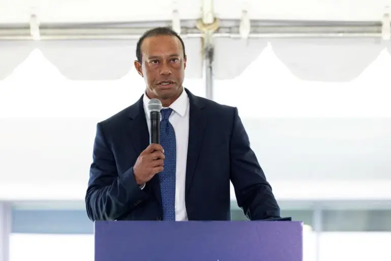 Tiger Woods will not play in his Hero World Challenge event Golfer Tiger Woods speaking at a ribbon-cutting at the TGR Learning Lab Philadelphia in Philadelphia on Sept 8, 2025.