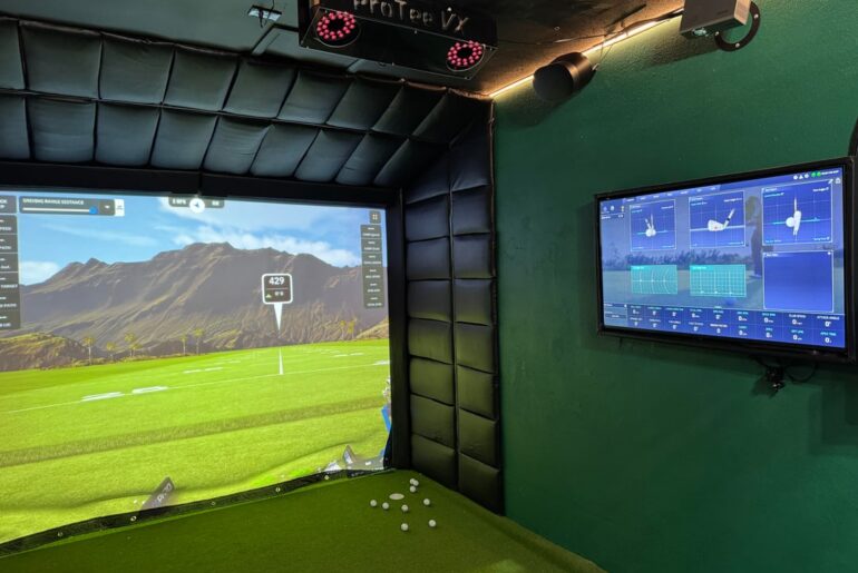 Took a while but its done and ready to golf. Took a while but its done and ready to golf.