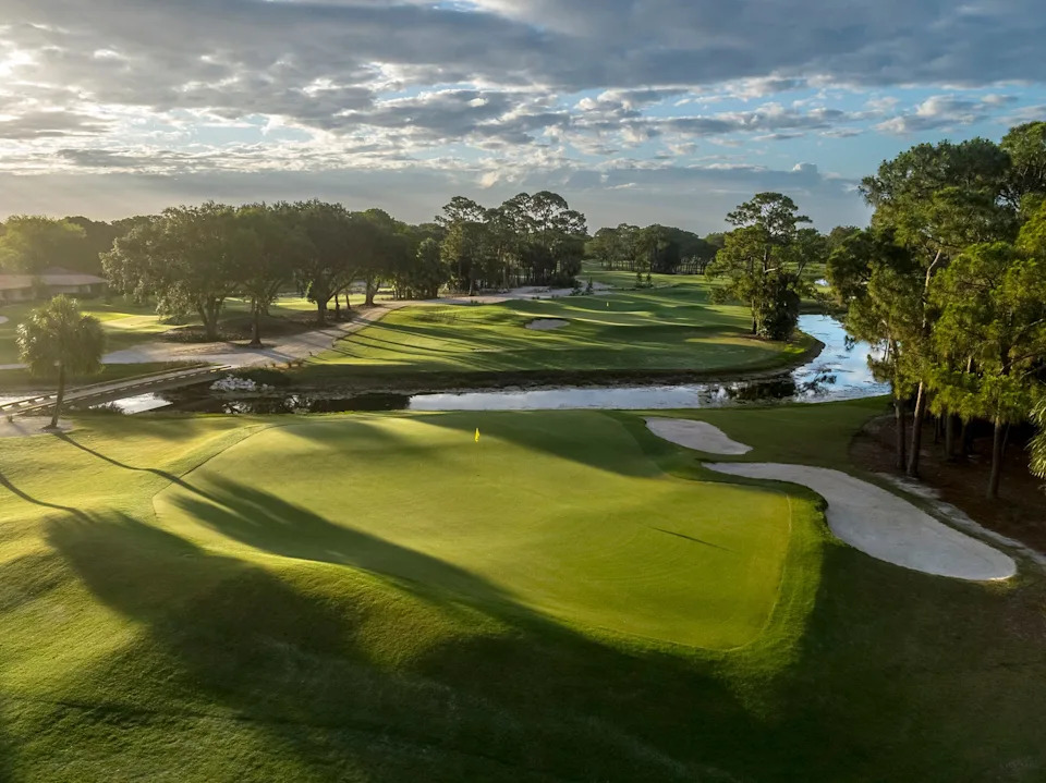 No. 5 of the par-3 Staple Course at PGA National (Courtesy of PGA National)