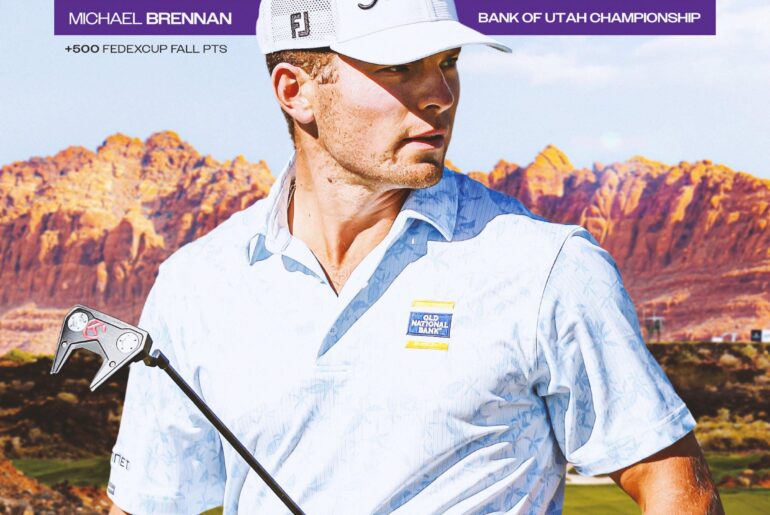 23 year old Michael Brennan earns his card with a W at the 2025 Bank of Utah Championship!! 23 year old Michael Brennan earns his card with a W at the 2025 Bank of Utah Championship!!