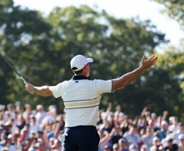 Ryder Cup: Rory McIlroy and Team Europe get the last laugh after a weekend of abuse from Bethpage Black’s fans