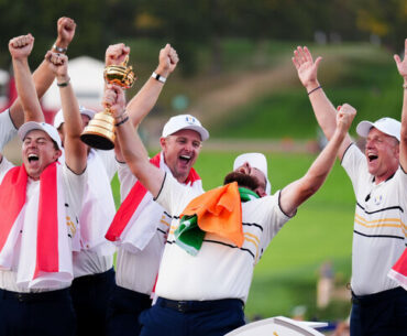 Shane Lowry said he lives for the Ryder Cup