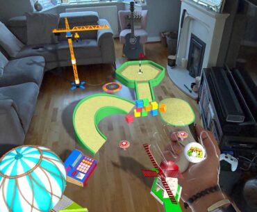 House of Golf VR uses mixed reality to let players create mini-golf courses anywhere