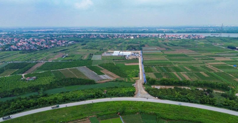 The site for the Khoai Chau golf, eco-tourism, and urban complex, Hung Yen province, northern Vietnam. Photo courtesy of Tien phong (Vanguard) newspaper.