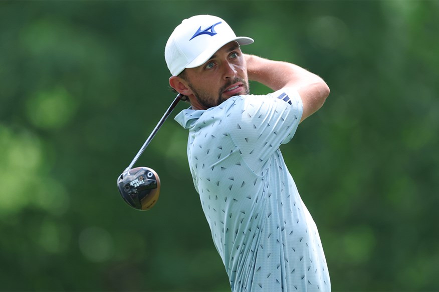 Marco Penge uses a TaylorMade BRNR Mini Copper Mini Driver