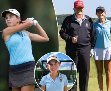 Donald Trump’s granddaughter Kai set for LPGA debut Donald Trump's granddaughter Kai set for LPGA debut