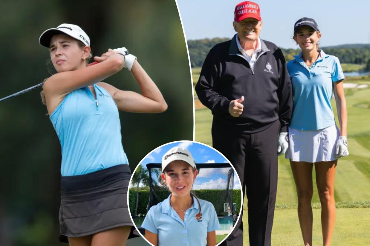 Donald Trump’s granddaughter Kai set for LPGA debut Donald Trump's granddaughter Kai set for LPGA debut