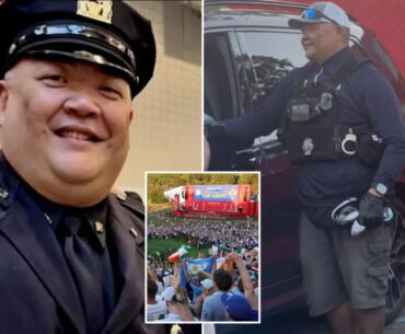 NYPD cop on sick leave snuck into Ryder Cup in full tactical gear, claimed he was working security