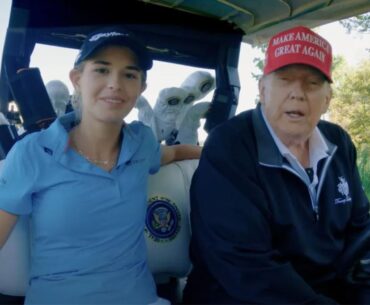 Trump’s granddaughter Kai shares video of them bonding during round of golf Trump’s granddaughter Kai shares video of them bonding during round of golf