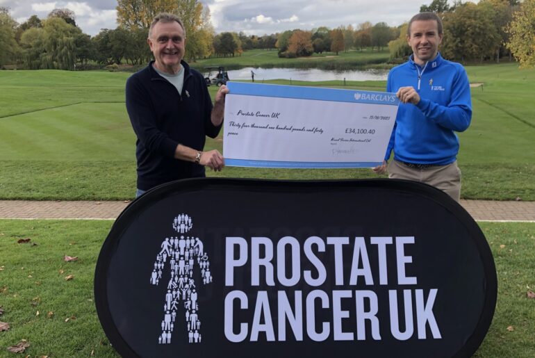 Golf Business News – Brand Fusion raises £34,000 for Prostate Cancer UK Golf Business News