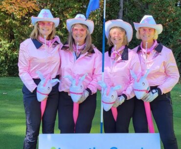 Over $64,000 raised in inaugural Partners in Pink Golf Tournament