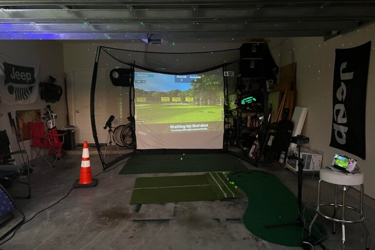 My Budget Garage Golf Simulator Build My Budget Garage Golf Simulator Build