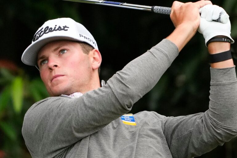 Michael Brennan wins Bank of Utah Championship in first PGA Tour start as a professional | Golf News Michael Brennan, PGA Tour golf (Associated Press)