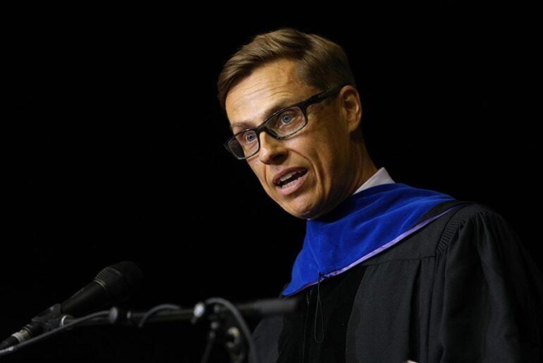 Finnish President Alexander Stubb on golf, icebreakers, Russia Finnish President Alexander Stubb on golf, icebreakers, Russia