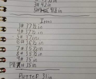 I was wondering if these golf club lengths were good for me I'm 6 foot