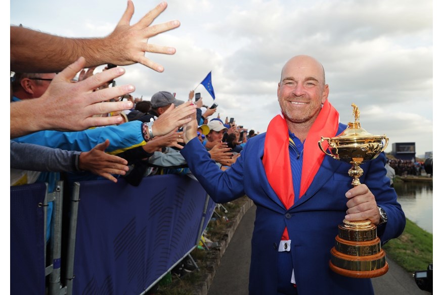 Ryder Cup-winning captain Thomas Bjorn.