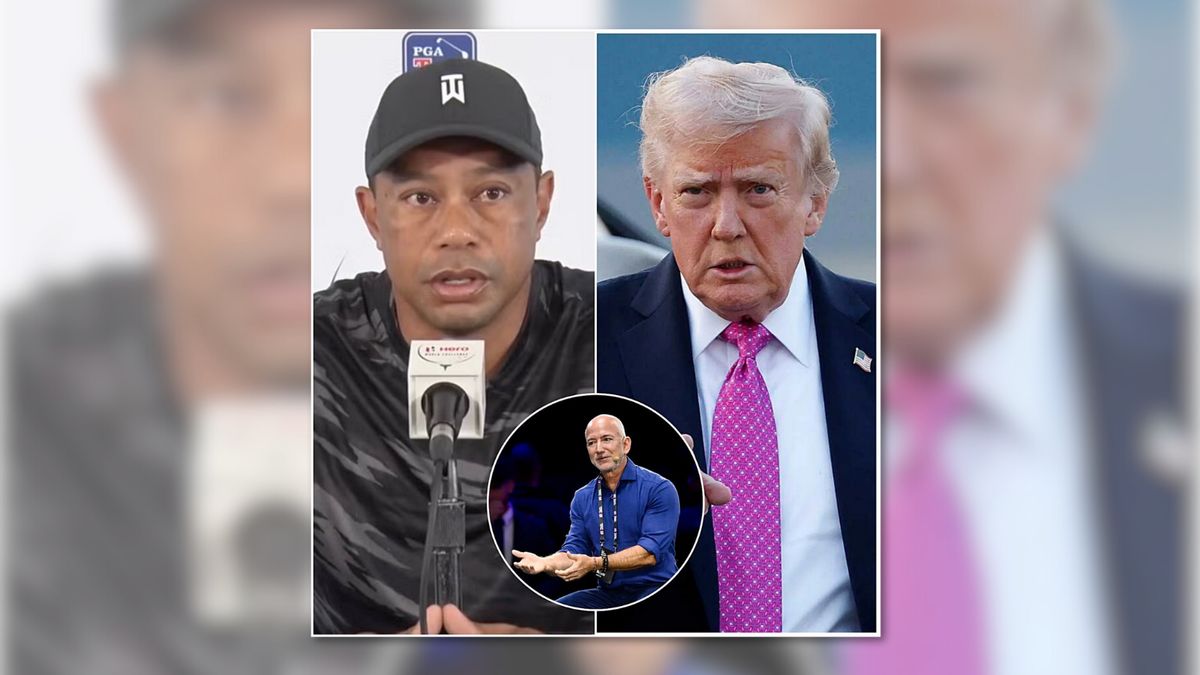 Tiger Woods severing business ties with Amazon over Bezos’ relationship with Trump? Tiger Woods severing business ties with Amazon over Bezos' relationship with Trump?