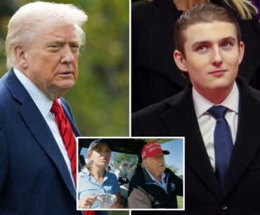 Trump shares update on Barron’s progress at NYU on Kai vlog Trump shares update on Barron's progress at NYU on Kai vlog