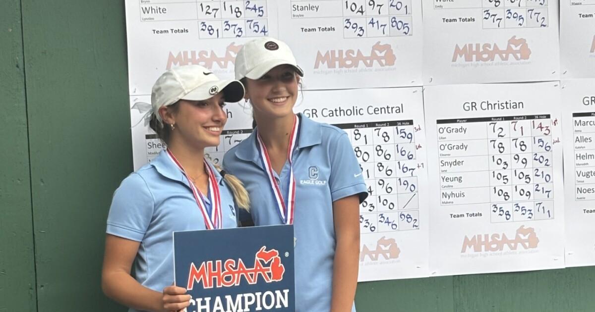 GR Christian sisters finish first, second at MHSAA Girls Golf State Championship GR Christian sisters finish first, second at MHSAA Girls Golf State Championship
