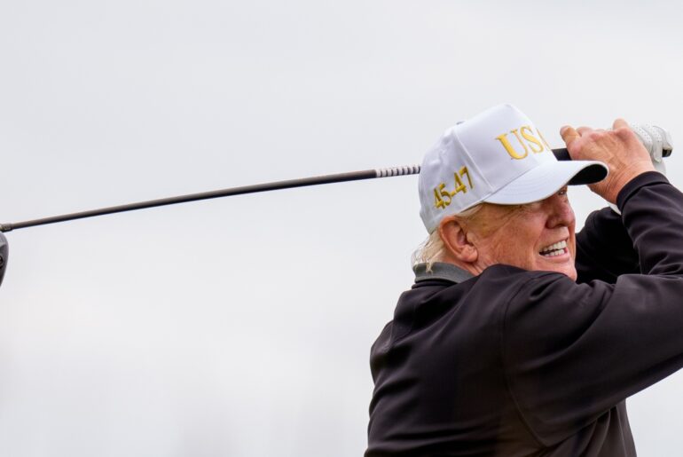 New golf course in Scotland shines spotlight on how Trump makes money : NPR New golf course in Scotland shines spotlight on how Trump makes money : NPR