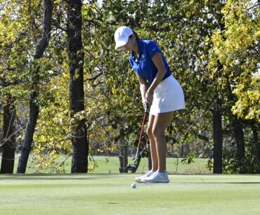 Kindred grabs lead late in Day 1 of ND Class B girls golf state tourney - InForum