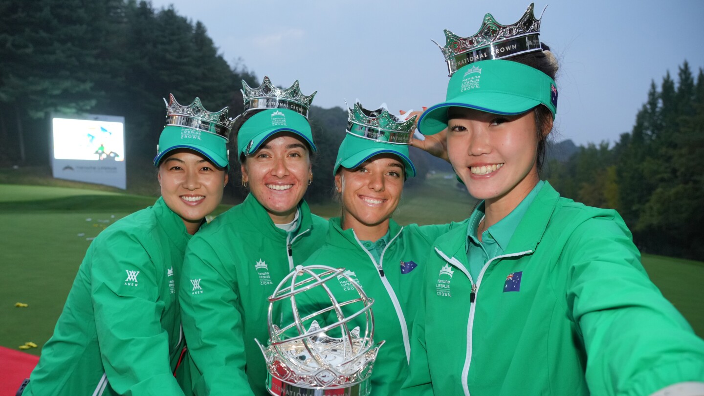 Australia beats United States to win LPGA’s Hanwha Lifeplus International Crown Australia beats United States to win LPGA's Hanwha Lifeplus International Crown