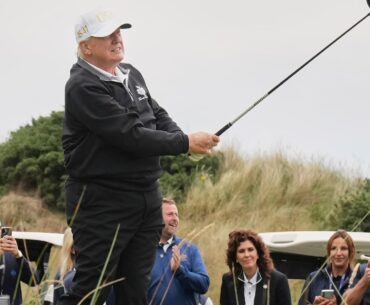 Donald Trump heads to the Ryder Cup, embraced by a golf world that once shunned him