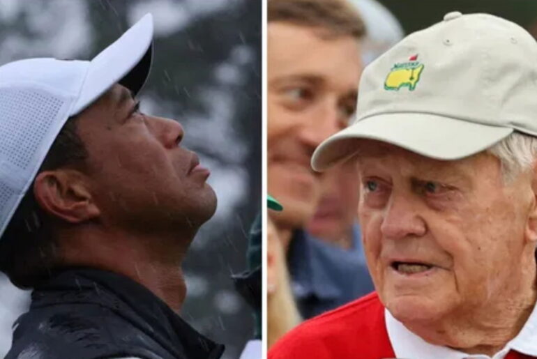 Golf legend believes he’s third behind Jack Nicklaus and Tiger Woods in GOAT debate Tiger Woods and Jack Nicklaus