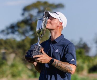 Queensland PGA: Cameron John’s memorable shot to claim tournament