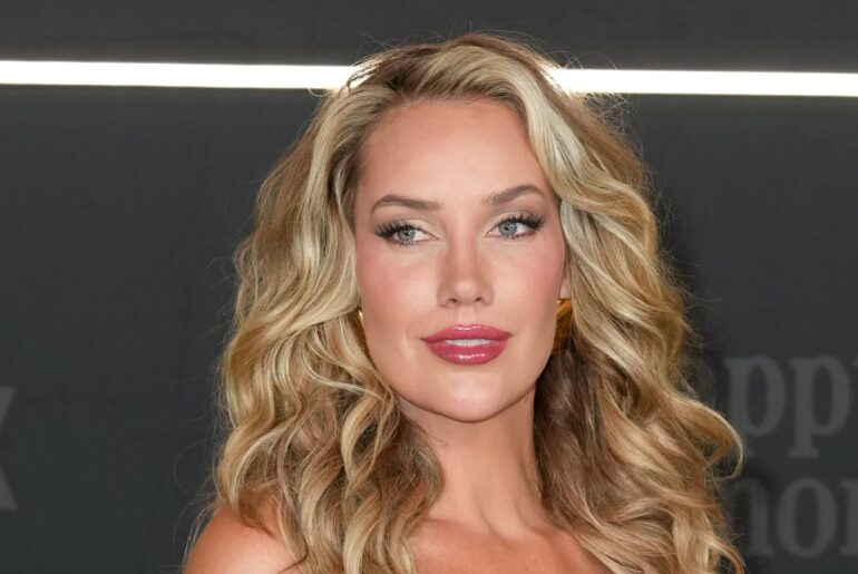 Paige Spiranac Announces Upcoming Golf Tournament in Holiday-Ready Ensemble