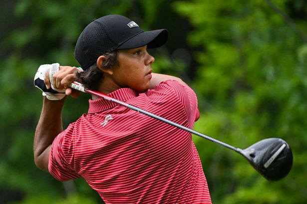 Charlie Woods is 16 years old