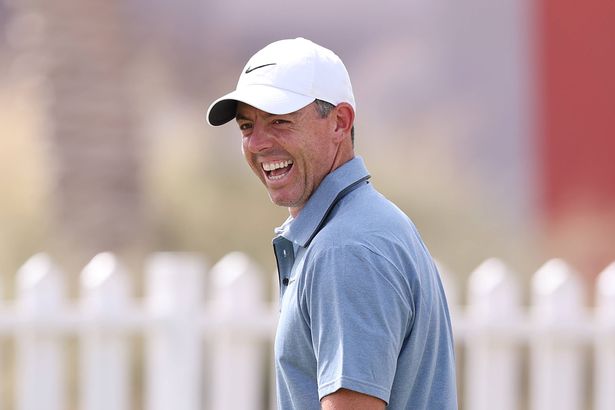 Rory McIlroy smiles