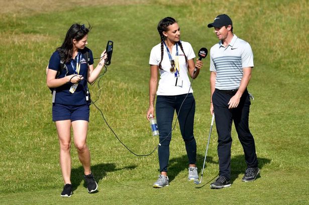 Henni Zuel interviews Rory McIlroy back in 2017