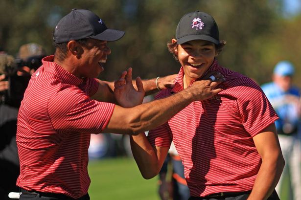 Charlie Woods has earned a place on the elite 2025 Rolex Junior All-America First Team