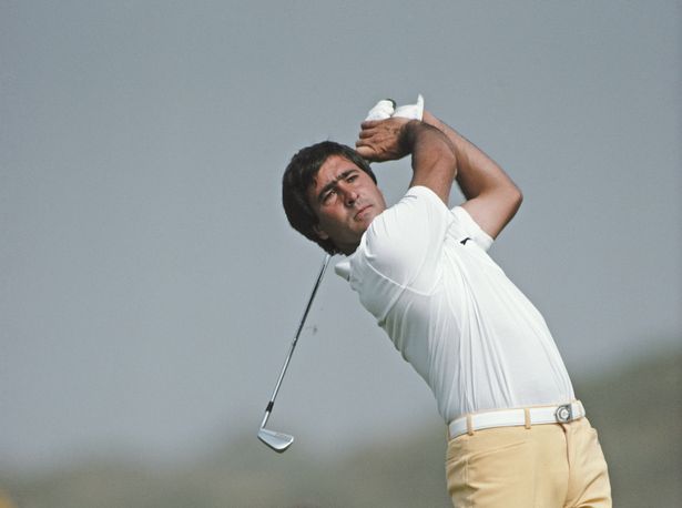 Seve Ballesteros during the 112th Open Championship on 14 July 1983