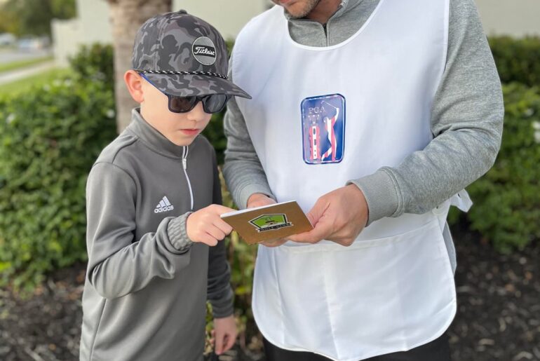 Finally getting around to posting this. For Halloween my son wanted to be a golfer, and for me to be his caddy. Here are the results 🥰⛳️