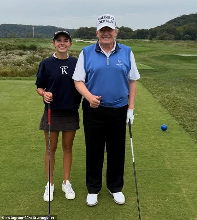 Kai, the teenage granddaughter of Donald Trump, will make her LPGA debut in the event
