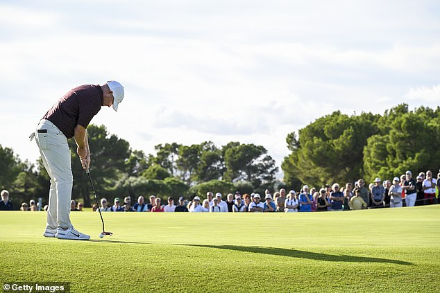 It was a nervy start for Morrison who on Sunday posted a bogey on the second before recovering with birdies on the fifth and seventh holes