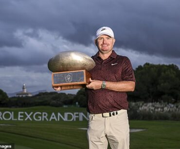 Emotional James Morrison holds back the tears as 40-year-old golfer secures fairytale DP World Tour return having threatened to give up golf entirely after struggling to cope with the sport