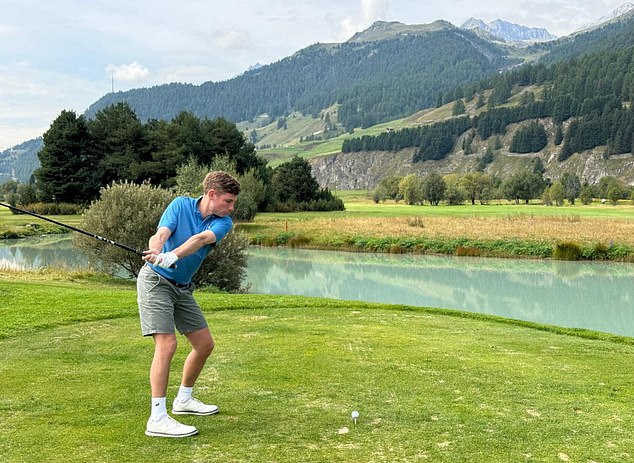 The Samedan course is a stunning track that is nestled in the heart of two mountain ranges